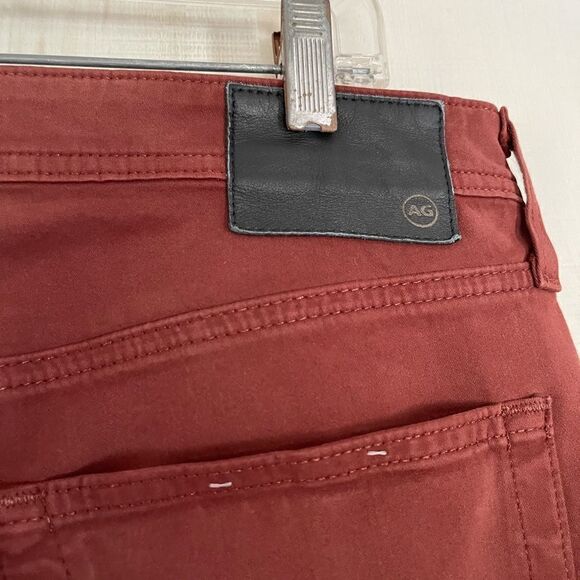 AG Adriano Goldschmied the graduate tailored leg rust pants jeans, size 14 - Picture 10 of 16